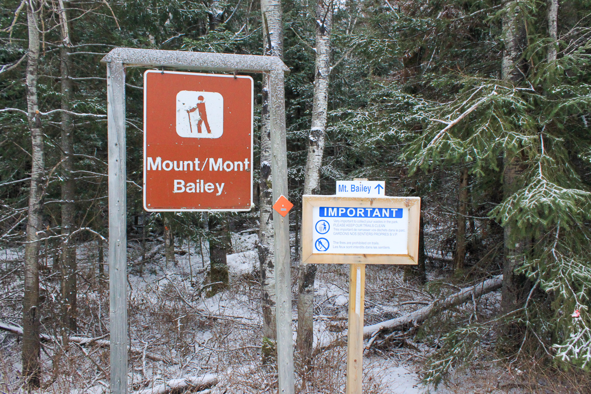 sentier Mont Bailey