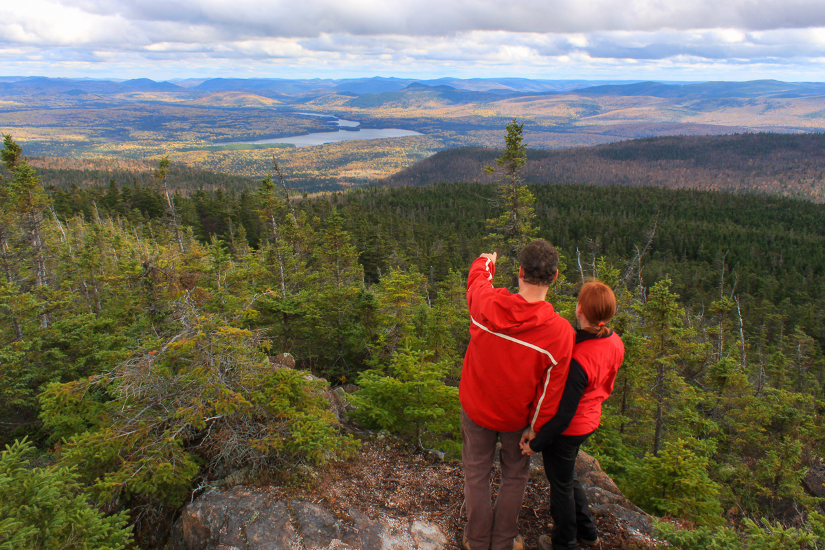 Vue sur le lac Bathurst