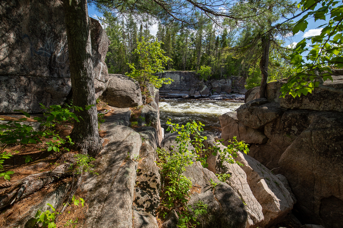 Small ravine