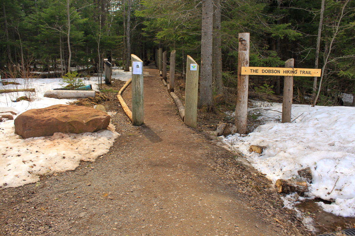 Start of the Dobson Trail