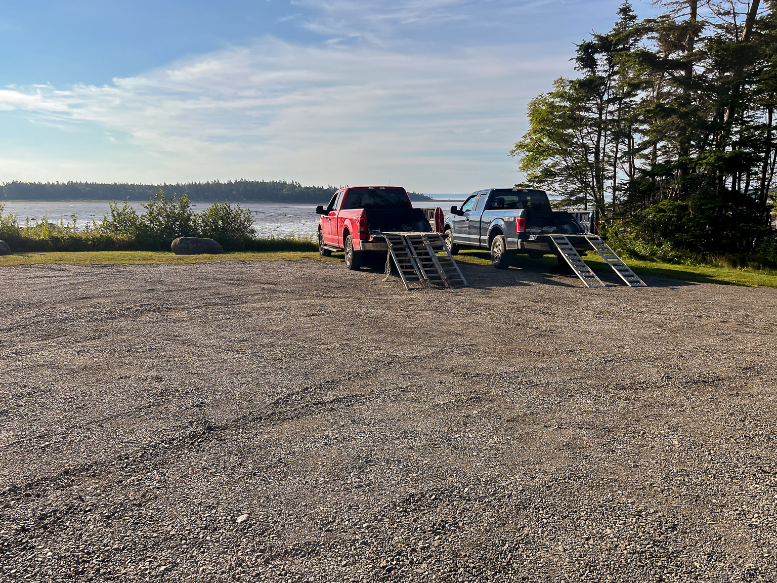 Parking at the Cranberry Point Trail