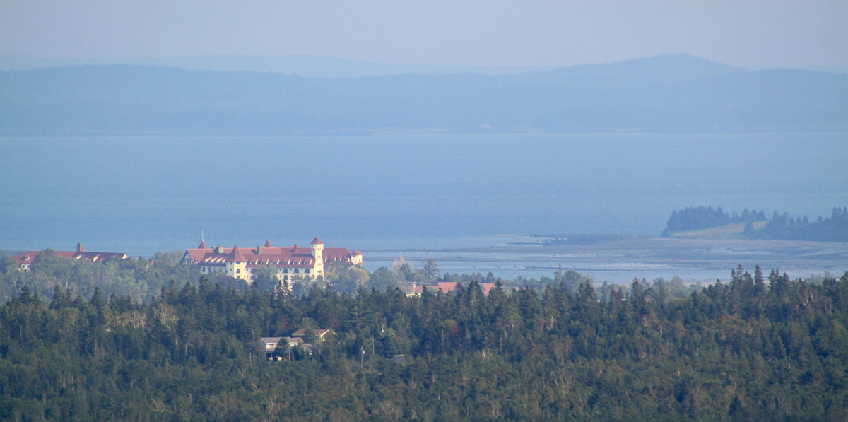 View of the Algonquin Hotel in Saint Andrews