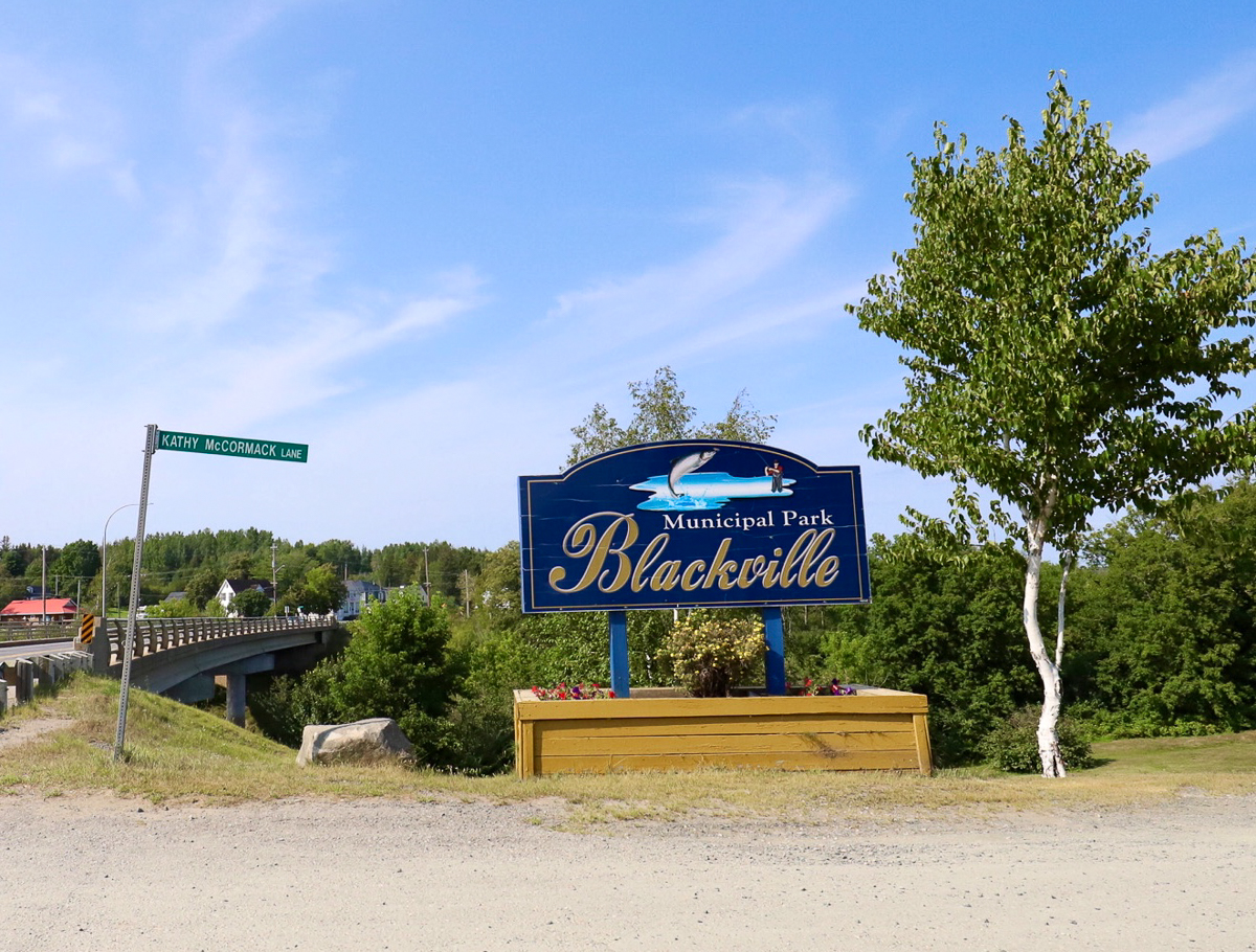 Blackville Municipal Park Entrance