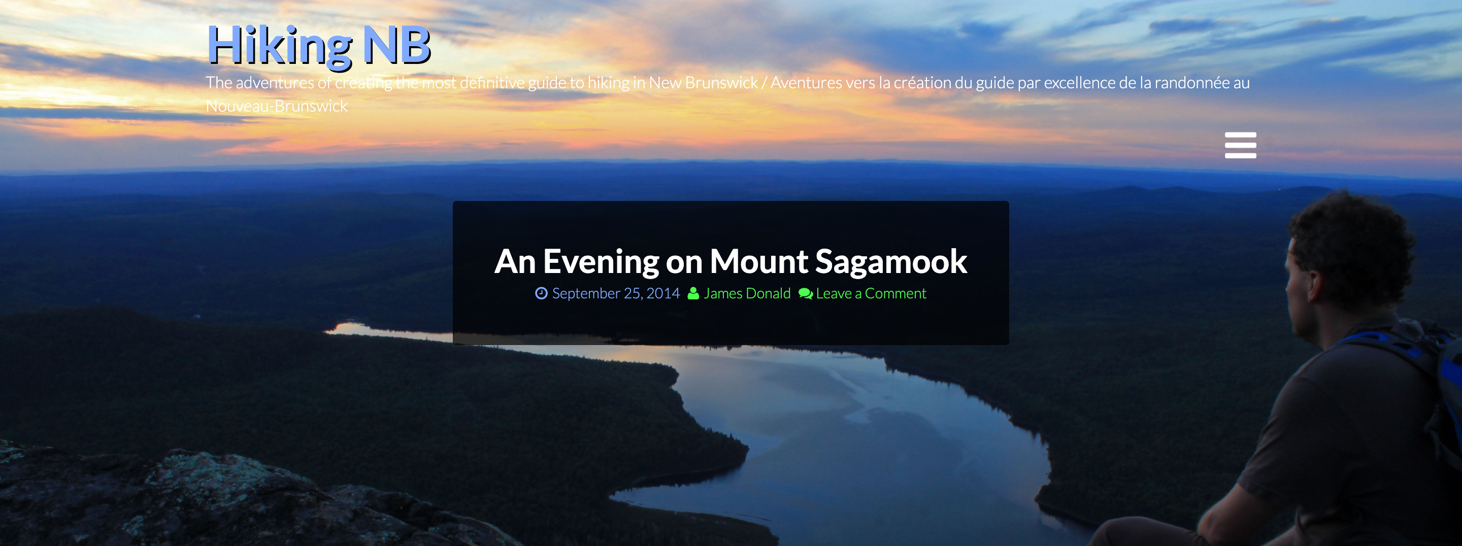 An Evening on Mount Sagamook Blog Post
